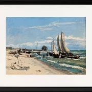 Strand von Skagen Vesterby – 1847