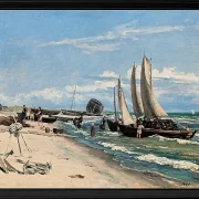 Strand von Skagen Vesterby – 1847