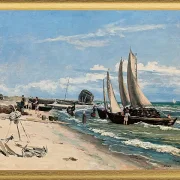 Strand von Skagen Vesterby – 1847