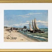 Strand von Skagen Vesterby – 1847