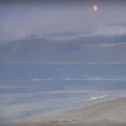 Strand von Skagen im Mondlicht – 1899