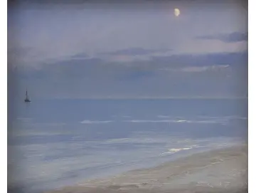 Strand von Skagen im Mondlicht – 1899