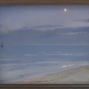 Strand von Skagen im Mondlicht – 1899