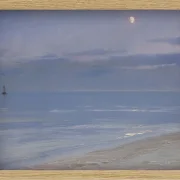 Strand von Skagen im Mondlicht – 1899