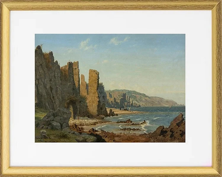 Strandformation auf Bornholm – 1843