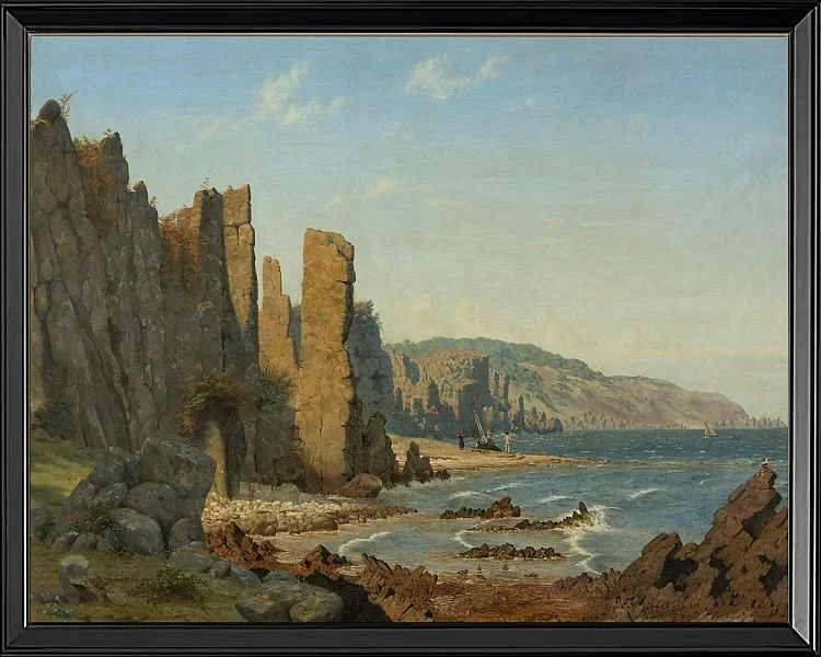 Strandformation auf Bornholm – 1843