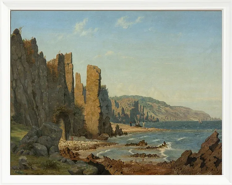 Strandformation auf Bornholm – 1843