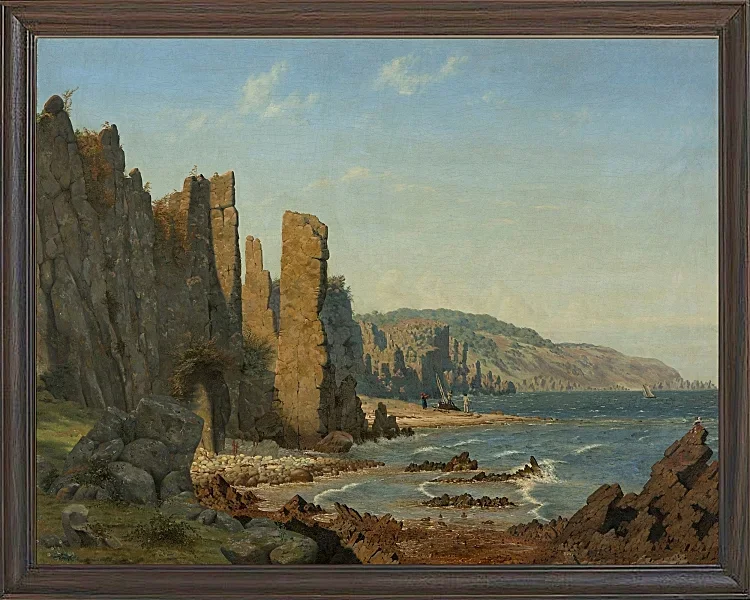 Strandformation auf Bornholm – 1843