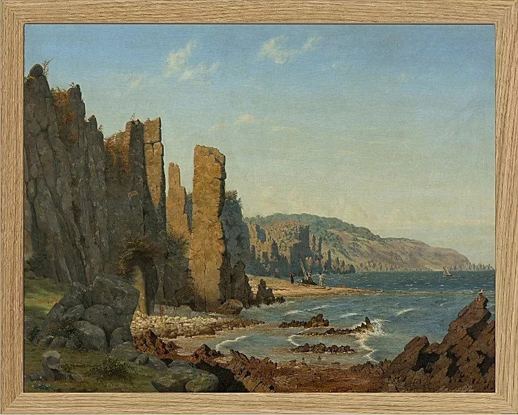 Strandformation auf Bornholm – 1843