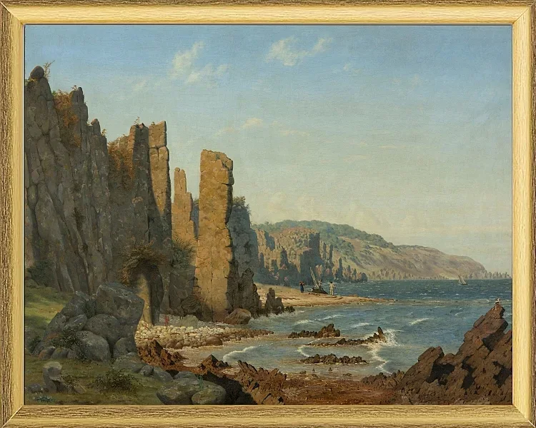 Strandformation auf Bornholm – 1843