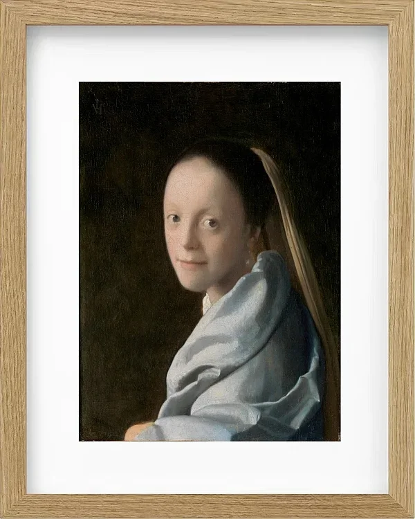 Studie einer jungen Frau -1667