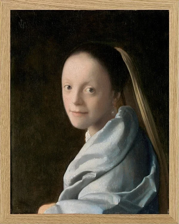 Studie einer jungen Frau -1667