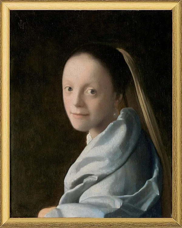 Studie einer jungen Frau -1667