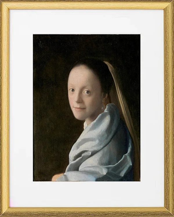 Studie einer jungen Frau -1667