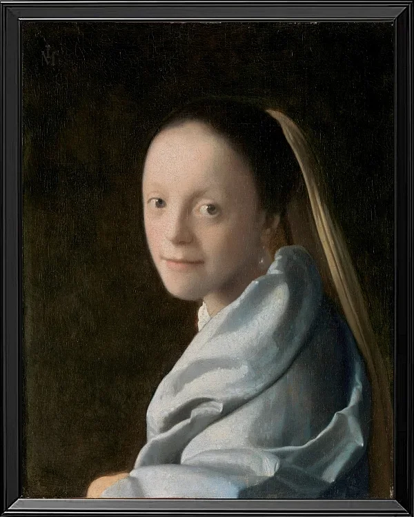 Studie einer jungen Frau -1667