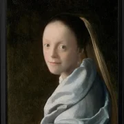 Studie einer jungen Frau -1667