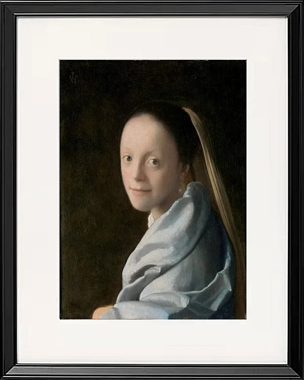 Studie einer jungen Frau -1667