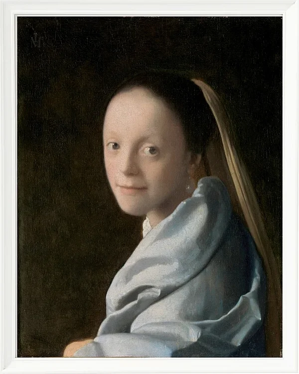 Studie einer jungen Frau -1667