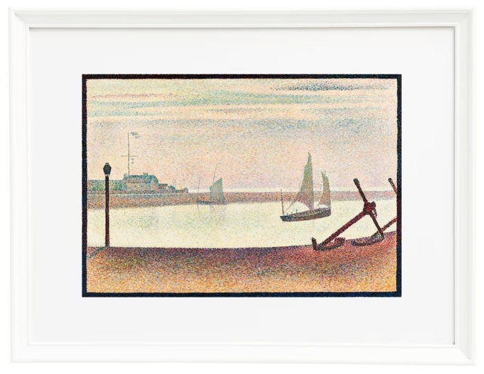 Der Kanal bei Gravelines, Abend – 1890