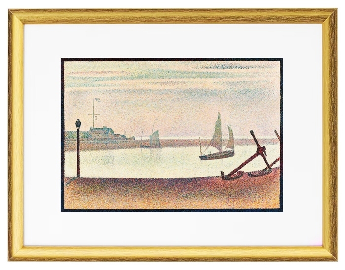 Der Kanal bei Gravelines, Abend – 1890