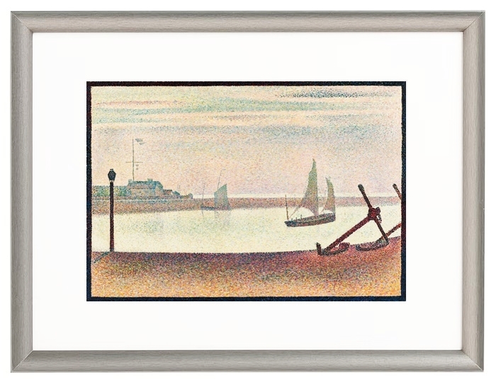 Der Kanal bei Gravelines, Abend – 1890