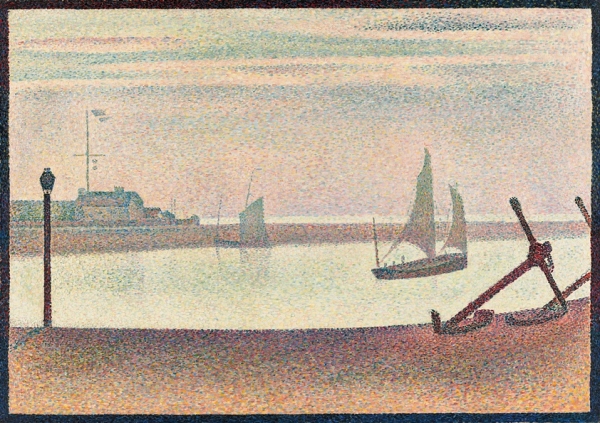 Der Kanal bei Gravelines, Abend – 1890