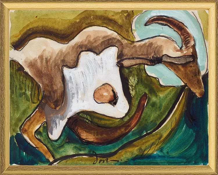Studie for ged - 1934
