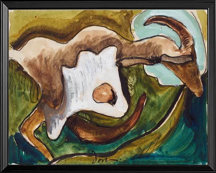 Studie for ged - 1934
