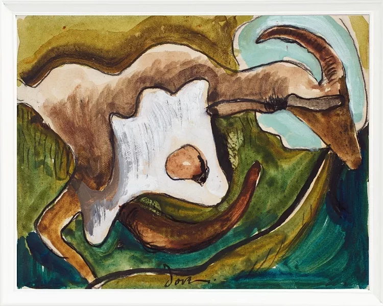 Studie for ged - 1934
