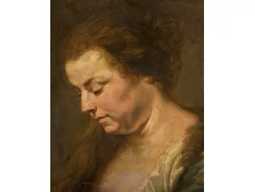 Studie für den Kopf einer Frau – 1618