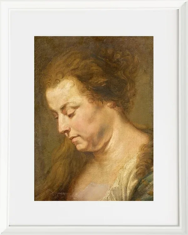 Studie für den Kopf einer Frau – 1618