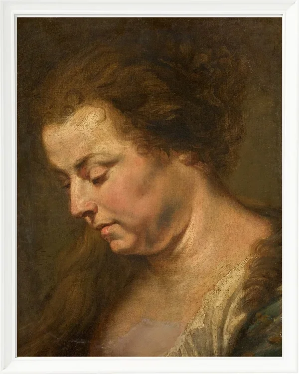 Studie für den Kopf einer Frau – 1618