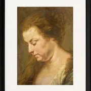 Studie für den Kopf einer Frau – 1618