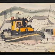 Studie til 'Bessie' fra New York - 1932
