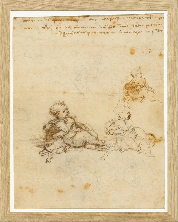 Studien zum Christkind mit Lamm – 1505