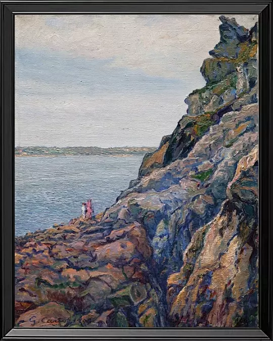 Studium der Gesteine bei Perros Guirec – 1907