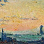 Studie des Sonnenuntergangs in der Ebene – 1919