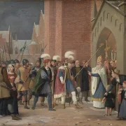 Svend Estridsen und Bischof Vilhelm – 1832