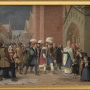 Svend Estridsen und Bischof Vilhelm – 1832