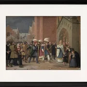 Svend Estridsen und Bischof Vilhelm – 1832