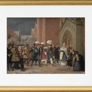 Svend Estridsen und Bischof Vilhelm – 1832