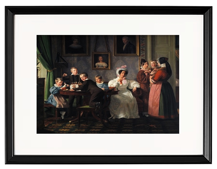 Die Familie Waagepetersen – 1836