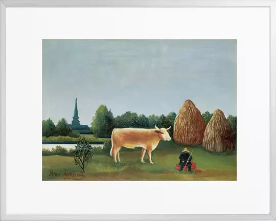 Szene in Bagneux am Stadtrand von Paris – 1898