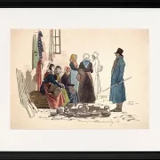 Szene vom Platz in Thisted – 1830