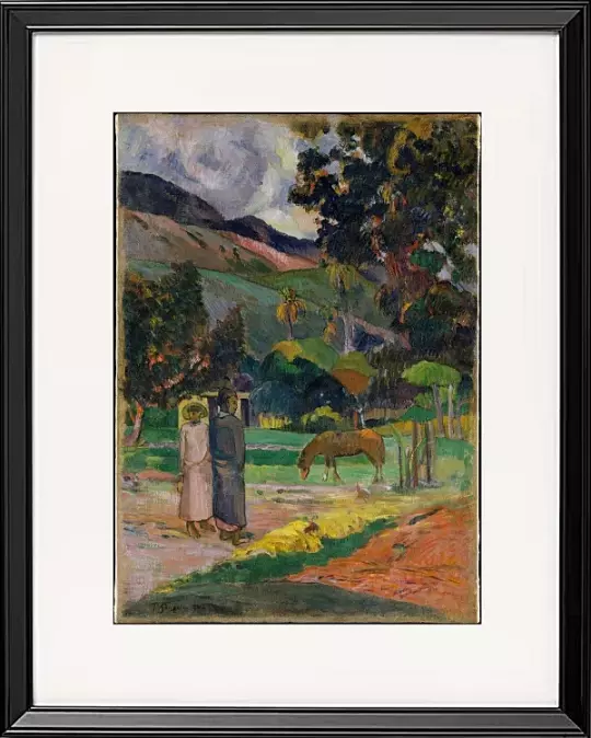 Tahitianische Landschaft - 1892