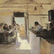 Taverne in Ravello – 1890