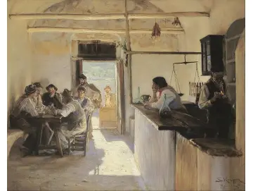 Taverne in Ravello – 1890
