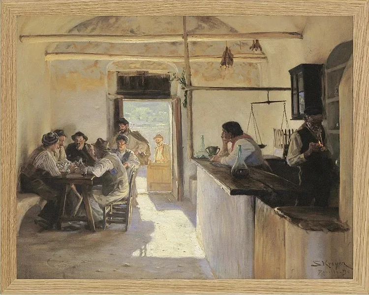 Taverne in Ravello – 1890