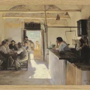 Taverne in Ravello – 1890
