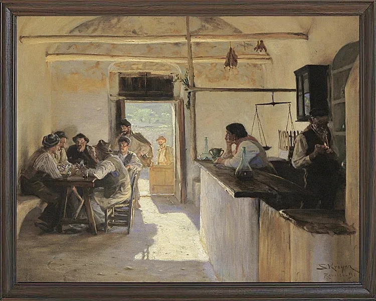 Taverne in Ravello – 1890